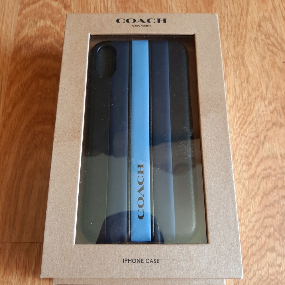 NWT Men's Coach phonecase F77935 fits X/XS